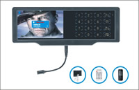 4.3 inch Rearview LCD Monitor with bluetooth 3 ways of dialing numbersremote control,phones & button