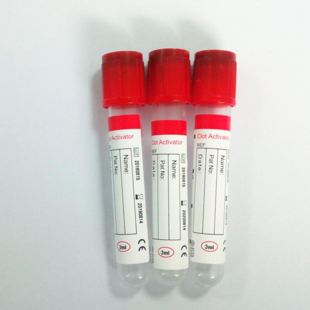 Blood Collection Clot Activator Tube With