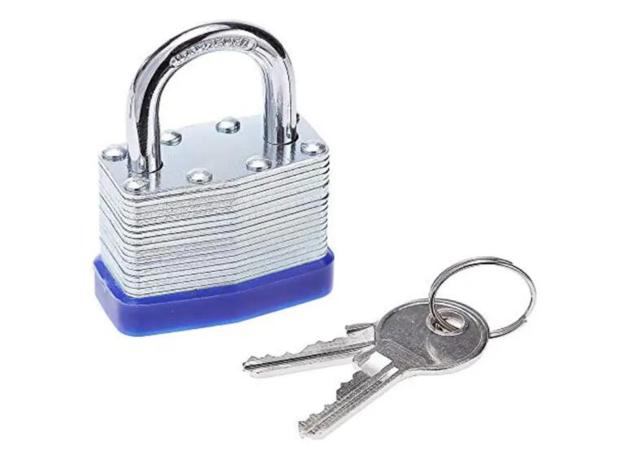 Laminated Steel Padlock