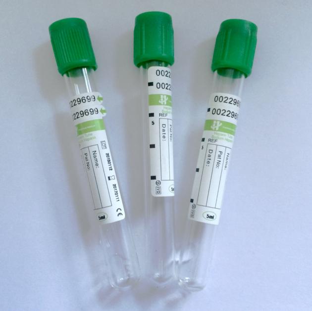 Lithium Heparin Blood Collection Heparin Tube