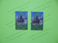 3D elnticular card