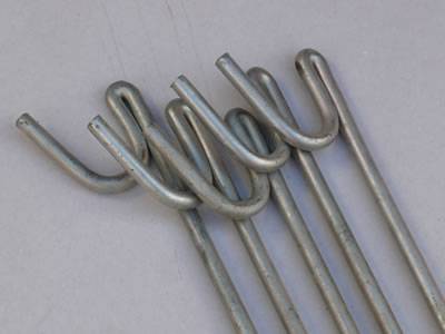 Barrier Mesh Steel Pins, U-pins, Cable Ties