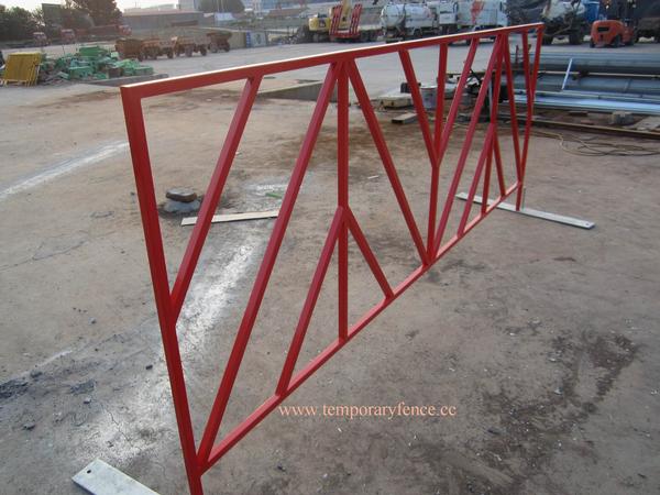 bike fence, crowd control fence