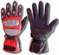 Leather Motor bike Gloves