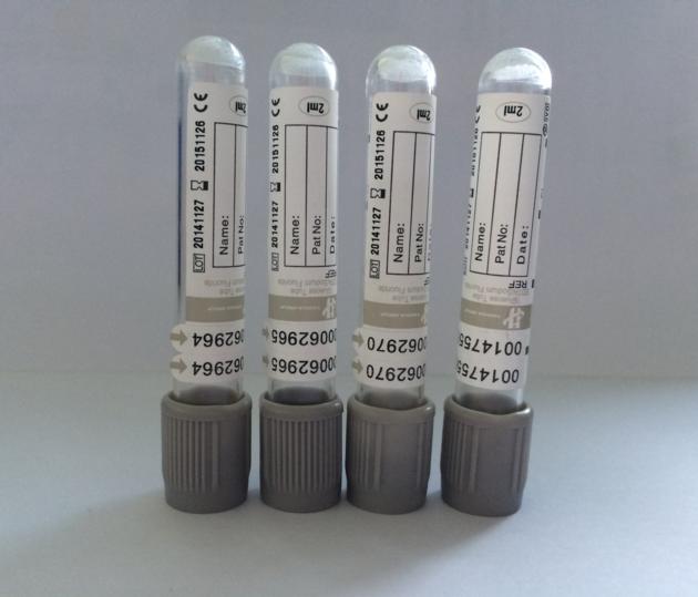 Glucose Test Blood Collection Tube With