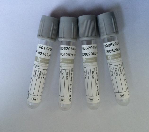 Glucose Test Blood Collection Tube With