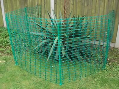 Green Temporary Barrier Fencing Mesh