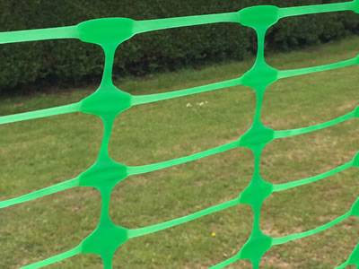 Oval Plastic Barrier Fence - more Visibility and Strength