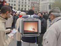 backpack Digital Signage Displays