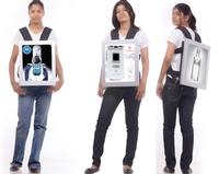 LCD screen backpack for advertising,portable mobile lcd media player
