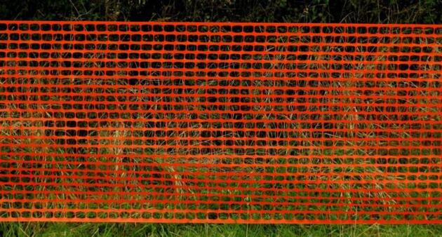 Oval Plastic Barrier Fence More Visibility