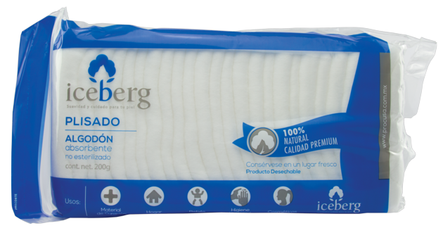 Pleated Absorvent Cotton 200gr