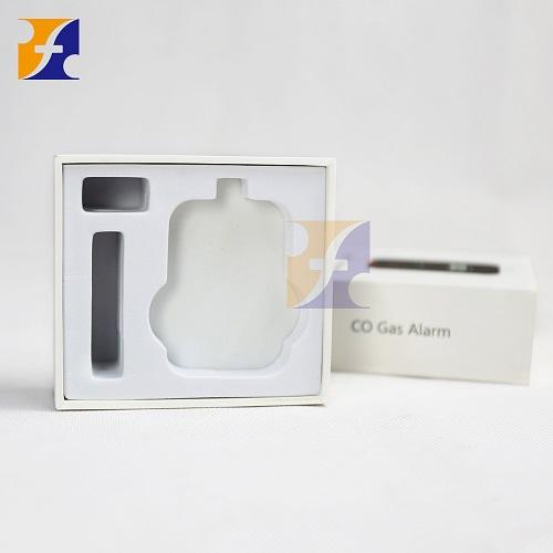 Custom White Cardboard Paper V-slotting Processes Boxes For Electronic Proudcts Packing 