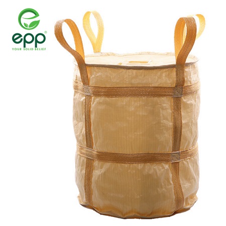 moistureproof 100% virgin PP woven sacks for sand cement coal 1 ton 1.5 ton 2 ton circular bulk FIBC