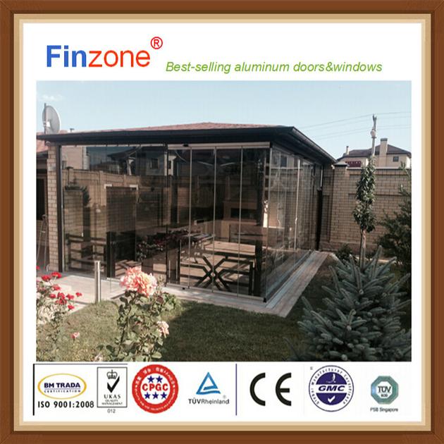 Top grade durable green curtains for glass doors