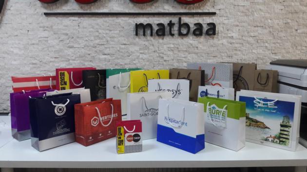 Ofset Printed Paper Bags For Multiple