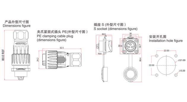 Cnlinko Waterproof IP65 Electric Circular Multi