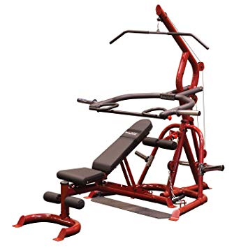 Body-Solid Corner Leverage Gym & Flat Incline Decline Bench