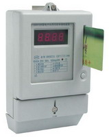 Single phase electronic prepayment kilowatt-hour meter