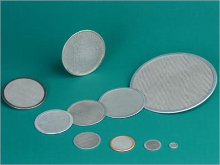 Stainless steelwoven mesh disc
