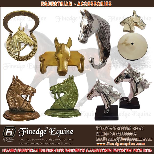 Equestrian Brass Balls Amp Caps