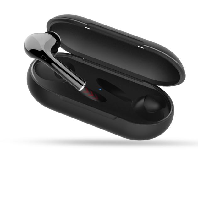 2019 Newest design TWS earbud with charging case, the best Wireless headphone support certificates