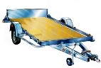 flatbed trailer