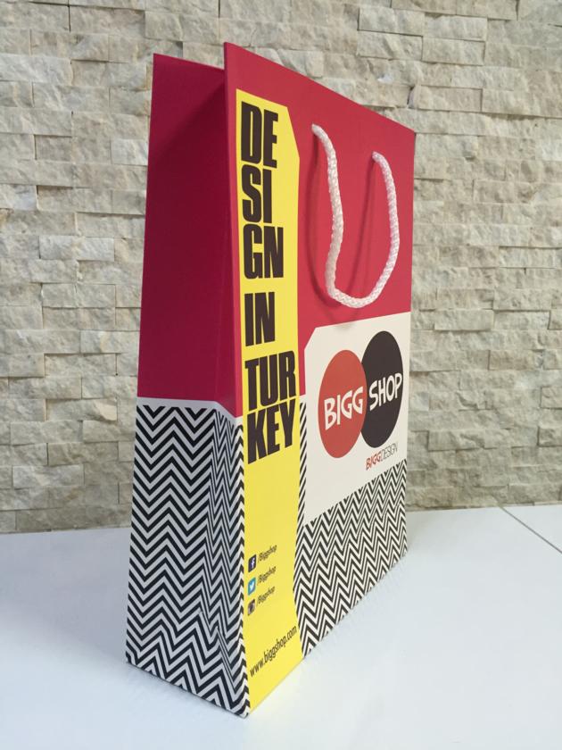 Ofset Printed Paper Bags For Multiple