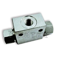 Shuttle Valve - Steel raw materials, no leakage in working position, hydraulic shuttle valves by Fi
