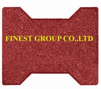 interlocking rubber pavers