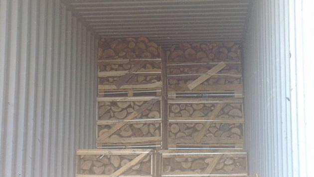 OAK ASH BEECH OLIVE FIREWOOD ON PALLETS