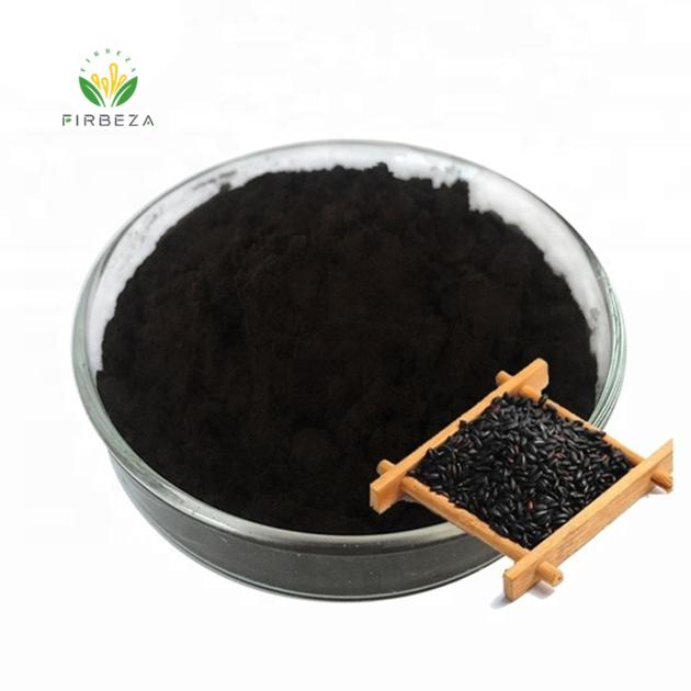 Natural Anthocyanin Pigments Black Rice Extract