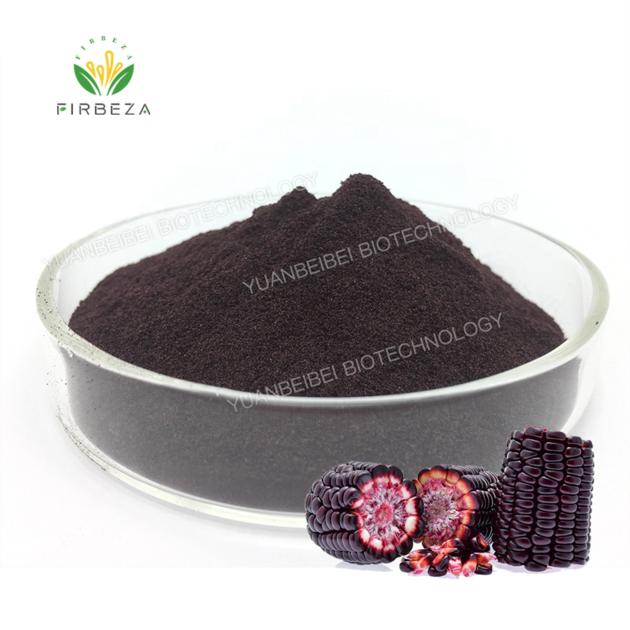 10% 25% Anthocyanin Pure Organic Purple Corn Extract
