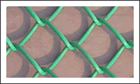 PVC Chain Link Fence