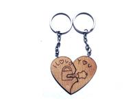 wooden key rings
