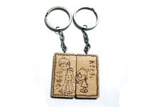 wood key chains