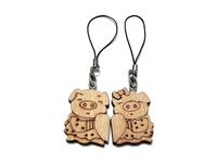 wood pendants 