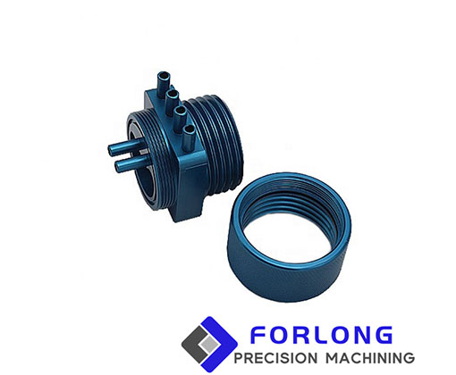 Blue CNC Machining Medical Parts