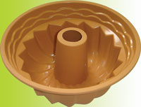 silicone deep boundt cake pan