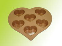 Silicone 6 cup mini muffin