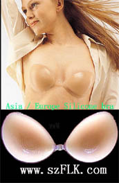 invisible silicone bra