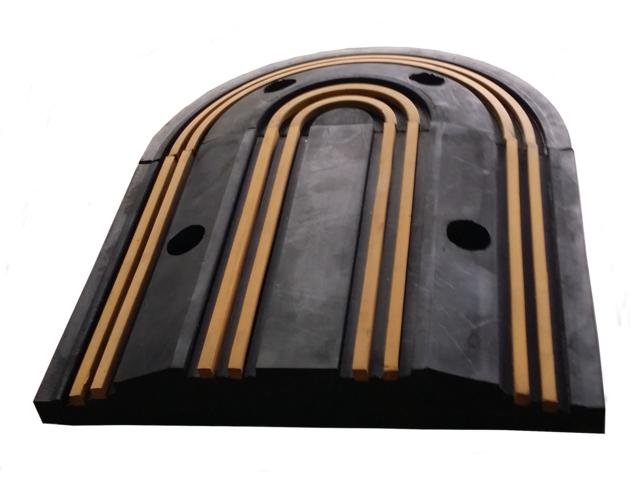 Natural Rubber Speed Hump With EPDM