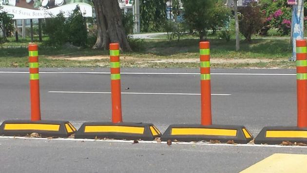 Road Lane Block