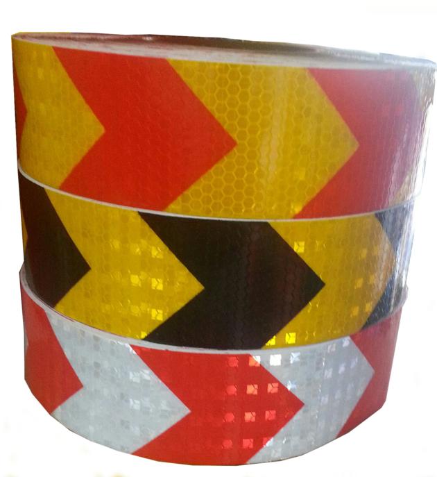 Reflective Arrow Safety Tape