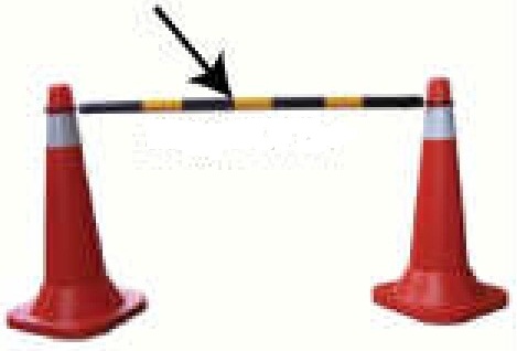 Retractable Barrier Rod