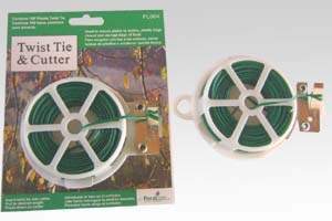 Twist Tie with Cutter 100'