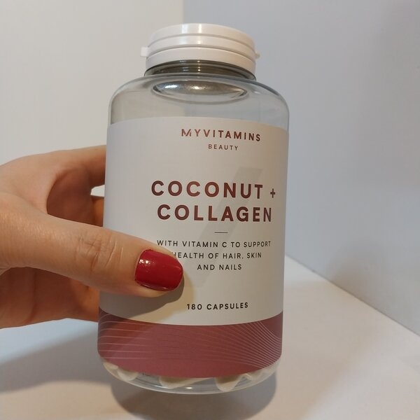 Myvitamins Coconut & Collagen With Vitamin C - 180 Capsules
