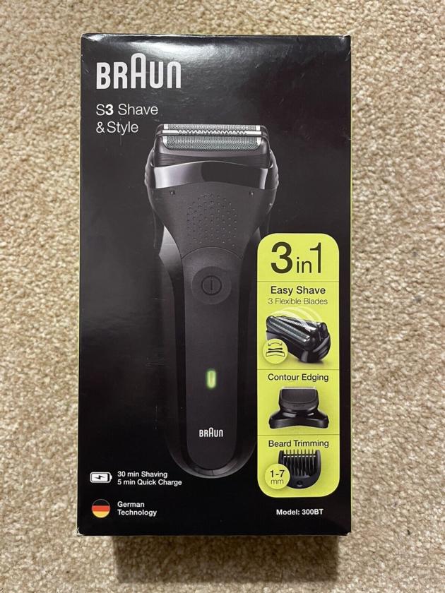 Braun Series 3 300BT Rotation shaver 