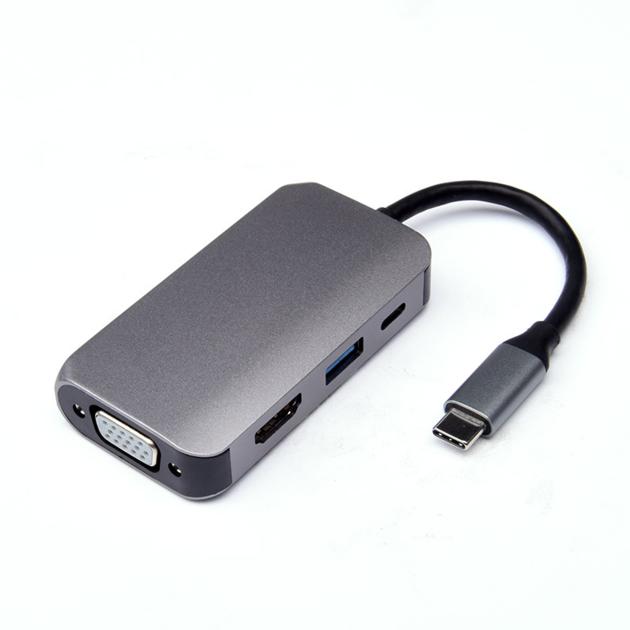 Type C To HDMI VGA PD