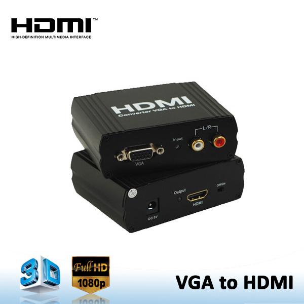 VGA R L TO HDMI Converter